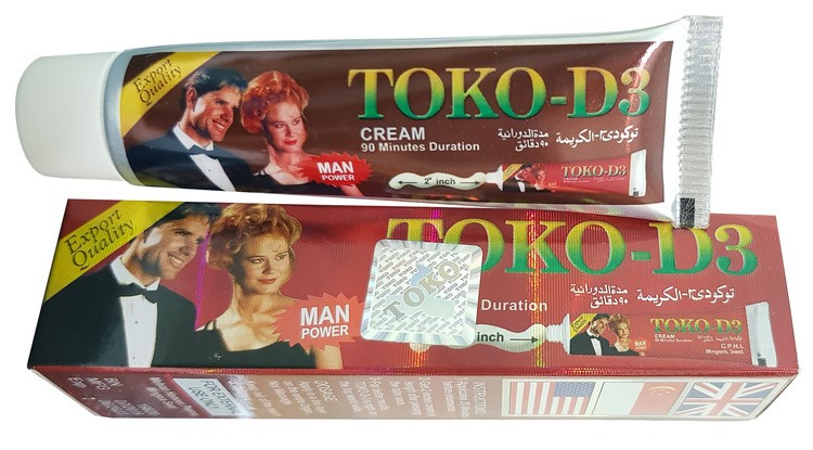 Toko D3 Cream For Long Sex Timing During Intercourse