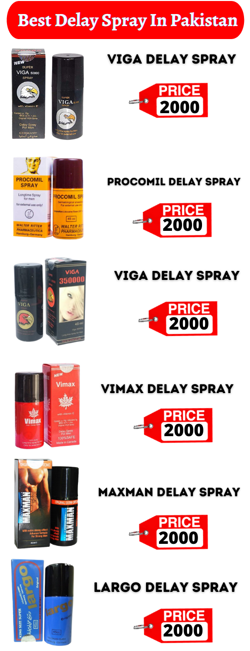 9 Best Timing Spray In Pakistan - Sex Delay Spray Price Details